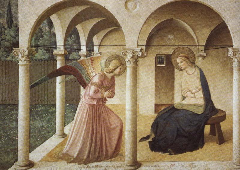 Fra Angelico Annunciation Spain oil painting art